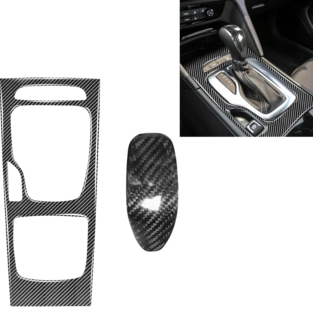 

Carbon Fiber Gear Shift Panel Cover Trim Frame For Buick Regal 2018-2020 2019