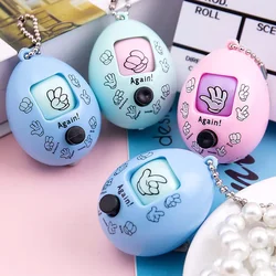 1pcs Guessing Egg Toy 5.5*4cm Fair Duel Machine Suitable for Parent-child Friends Party Gift Game Key Chain Pendant Gashapon Toy