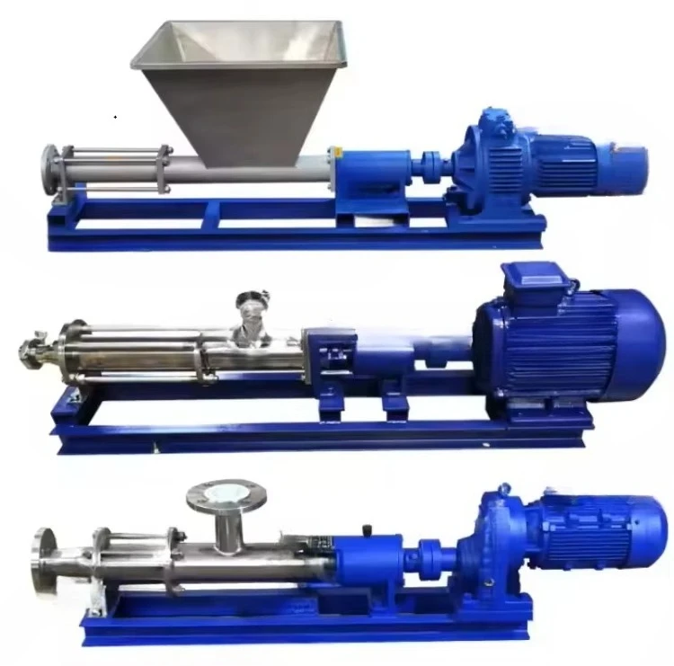 Abrasion Resistant Mining Slurry Single-Screw Pump High Pressure Helical Rotor Progressive Cavity Pump for Industrial Effluent
