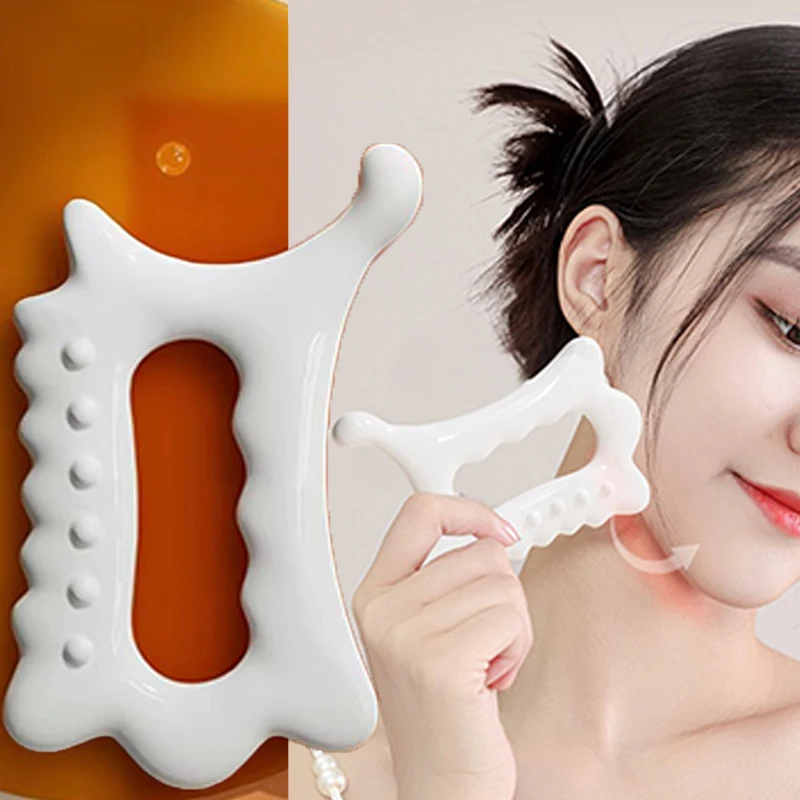 

Массажная доска для лица GuaSha, уход за кожей тела, скребок для релаксации, релаксация тела, доска Гуаша, уход за лицом, лифтинг, облегчение мышц