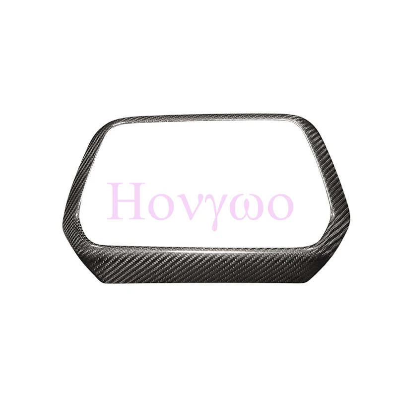 Real Carbon Car GPS Navigation Decoration Cover for Chevrolet Camaro 2016-2024 Interior Accessories