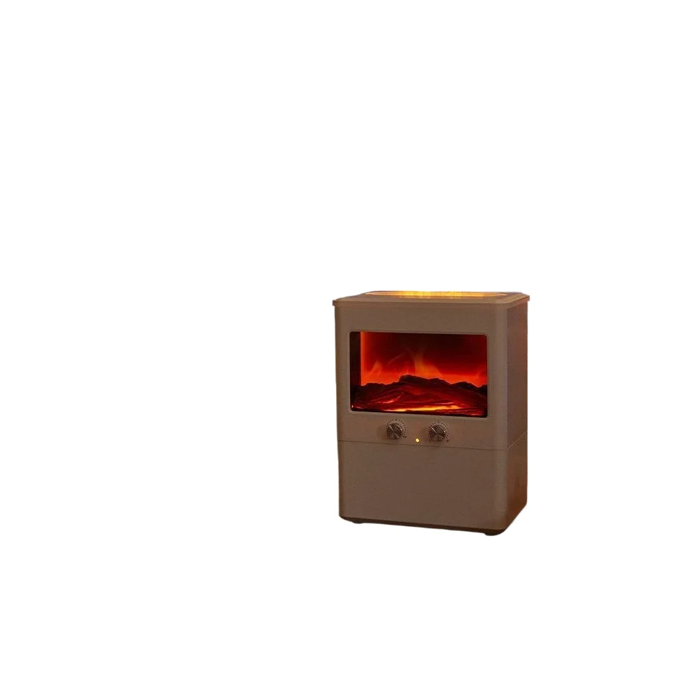 Desktop floor charging simulation flame bedroom retro atmosphere small humidifier