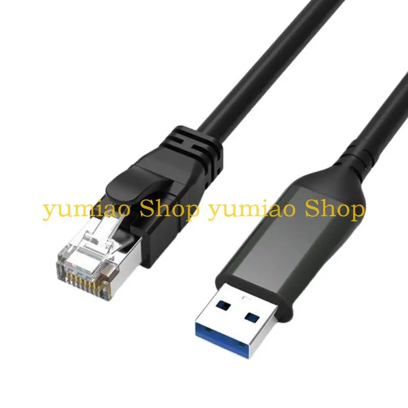 

587B USB3.0 to Ethernet Adapter USB3.0 to RJ45 Ethernet LAN Networking Adapter Cable 100/10Mbps Converter For PC Laptop