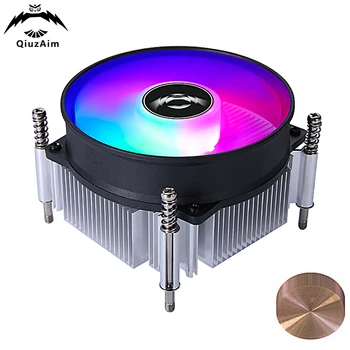 QiuzAim Efficiënte Koperen Kern Radiator Processor PC Koeler X79 x99 Cpu Fan 4Pin/PWM Koeler Luchtkoeling installatie LGA2011 2066