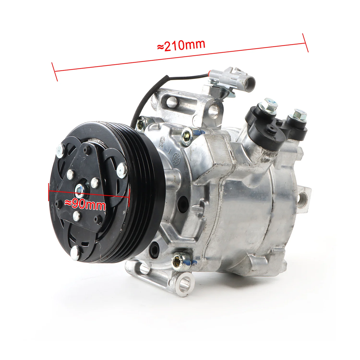 1PC 95201-68LA1 A/C Compressor 95200-68LA3 AKV200A201A 9520168LA4 95201-68LA4 for Suzuki Swift/Mitsubishi QS70   Excavator Parts