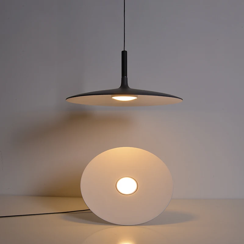 Nordic Minimalist LED Pendant Lamp Modern Art Designer Metal Hanging Lamp for Kitchen Living Room Bedroom Bar Home Decor