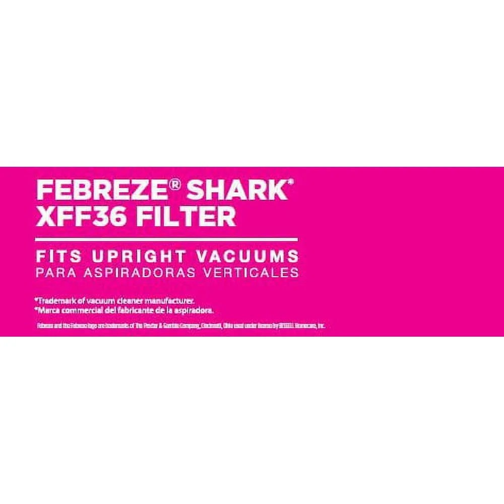 Vacuum Filter Replacement Set SHARK Navigator NV42 NV46 UV410 Washable Foam Felt Post-Motor Allergy Reduction 1 CT