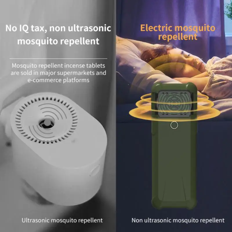 Outdoor Mosquito Repellent Heating Electric Anti Mosquito Repellent Rechargeable Portable Camping Travel Mosquito Repellent