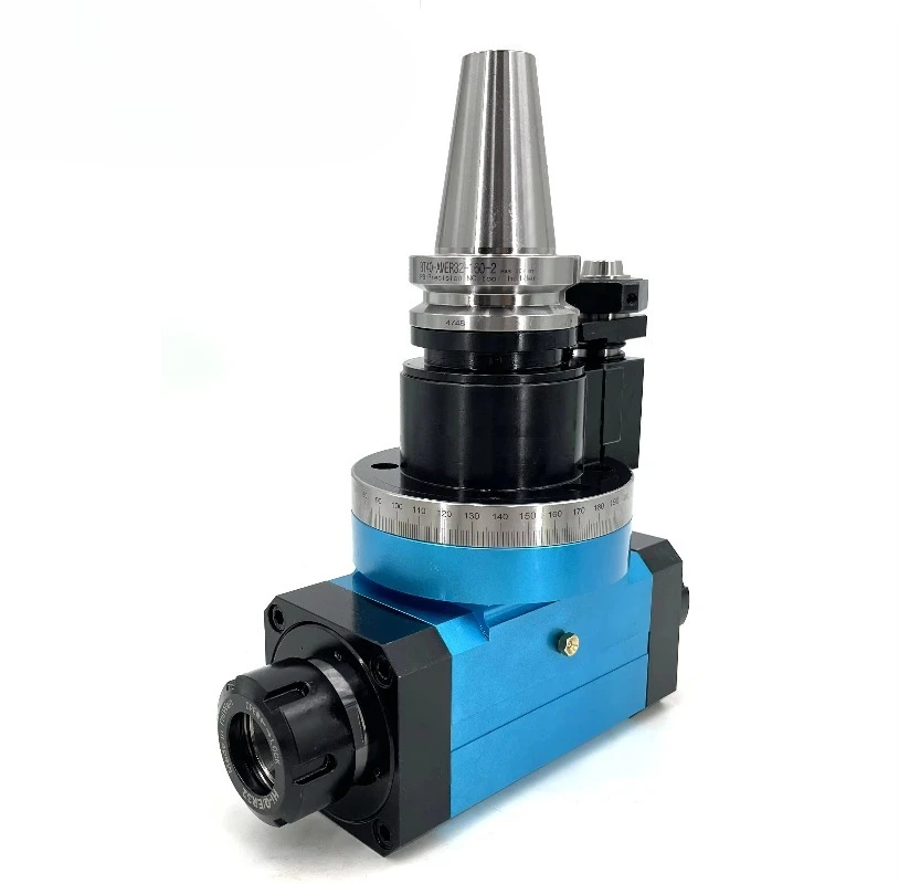

2026 hot saleHigh Precision CNC 90 Degree Milling Angle Head for Bt30 Cat30 Cat40 Cat50 Sk40 Er16 Er25 Er32 Er40 Angle Head