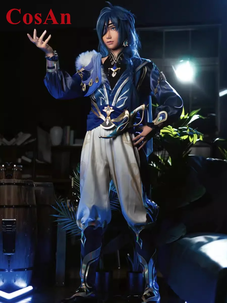 

CosAn Game Genshin Impact Kaeya Cosplay Costume Sail In The Wind Fashion Handsome Uniform Activity Party Role Play Clothing