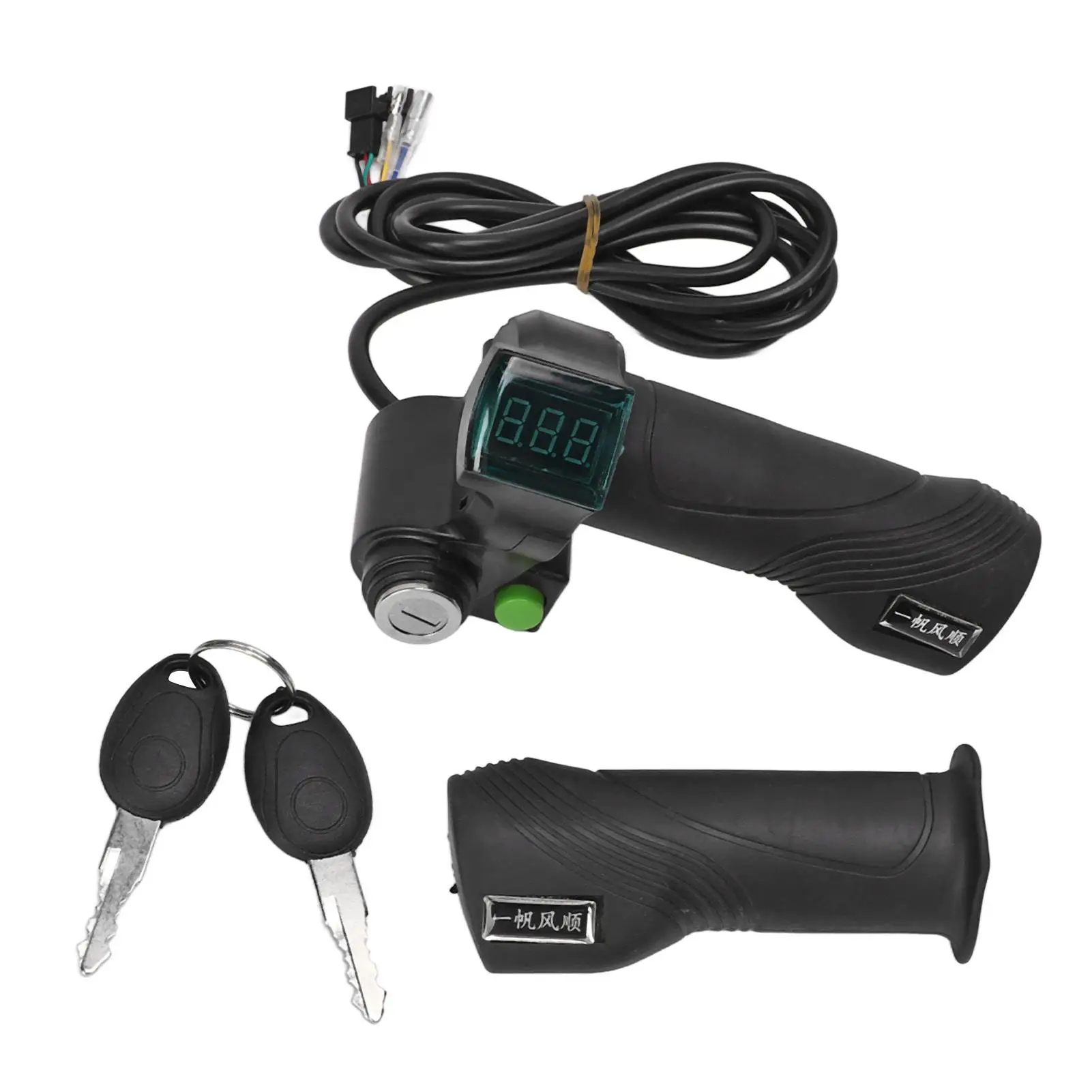 

Electric Bike Throttle Kit - E-Bike Accelerator Handle Accessories for Enhanced Riding