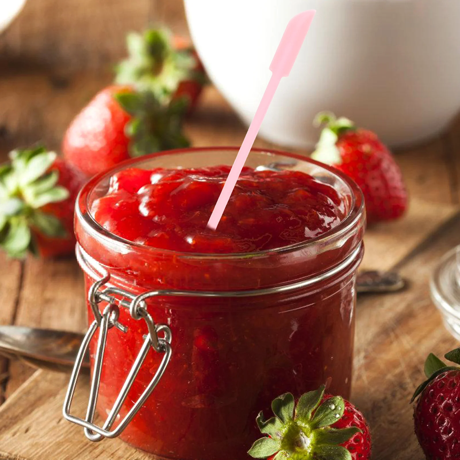 

3pcs Silicone Scraper Double Head Cake Cream Scraper Multi-Function Baking Spatula Flexible Kitchen Gadget For Mixing Butter Jam