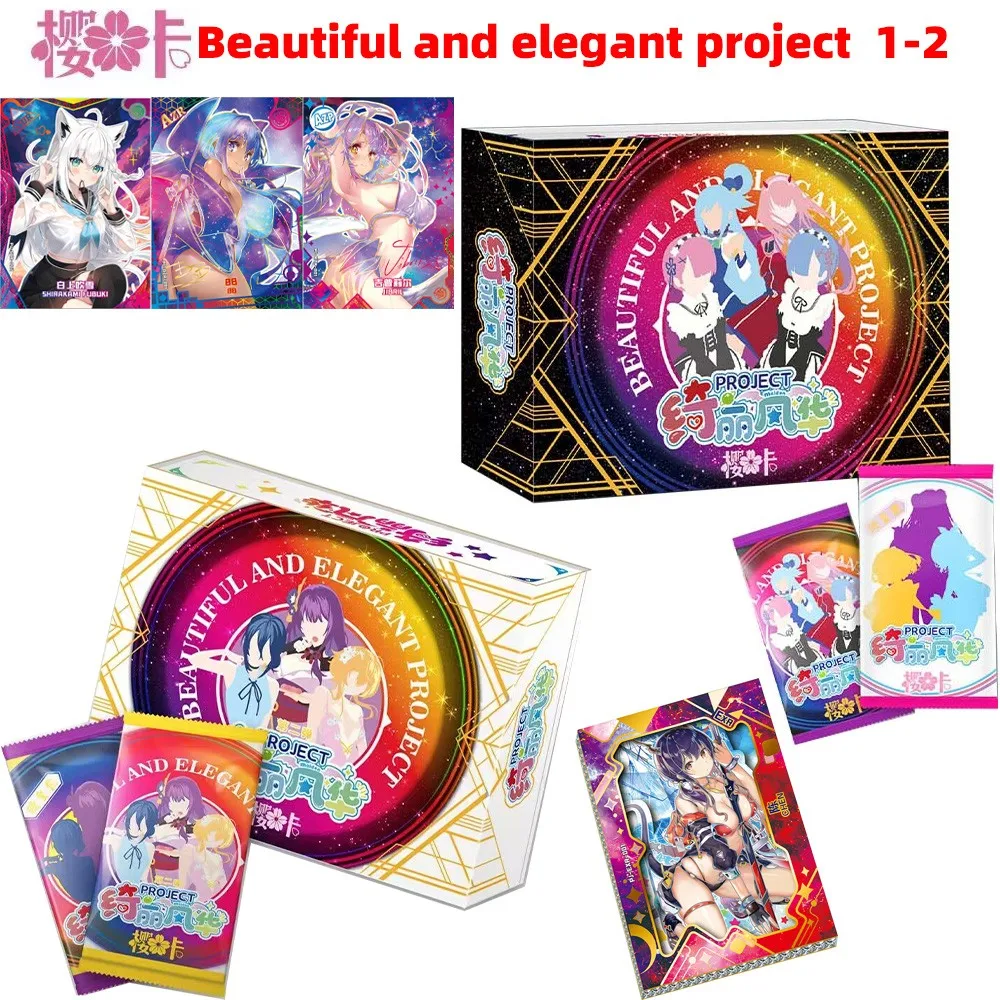 

Goddess Story Collection Card Beautiful and elegant Project 1-2 Booster Box Bikini Anime Game Christmas Children Toys Gift