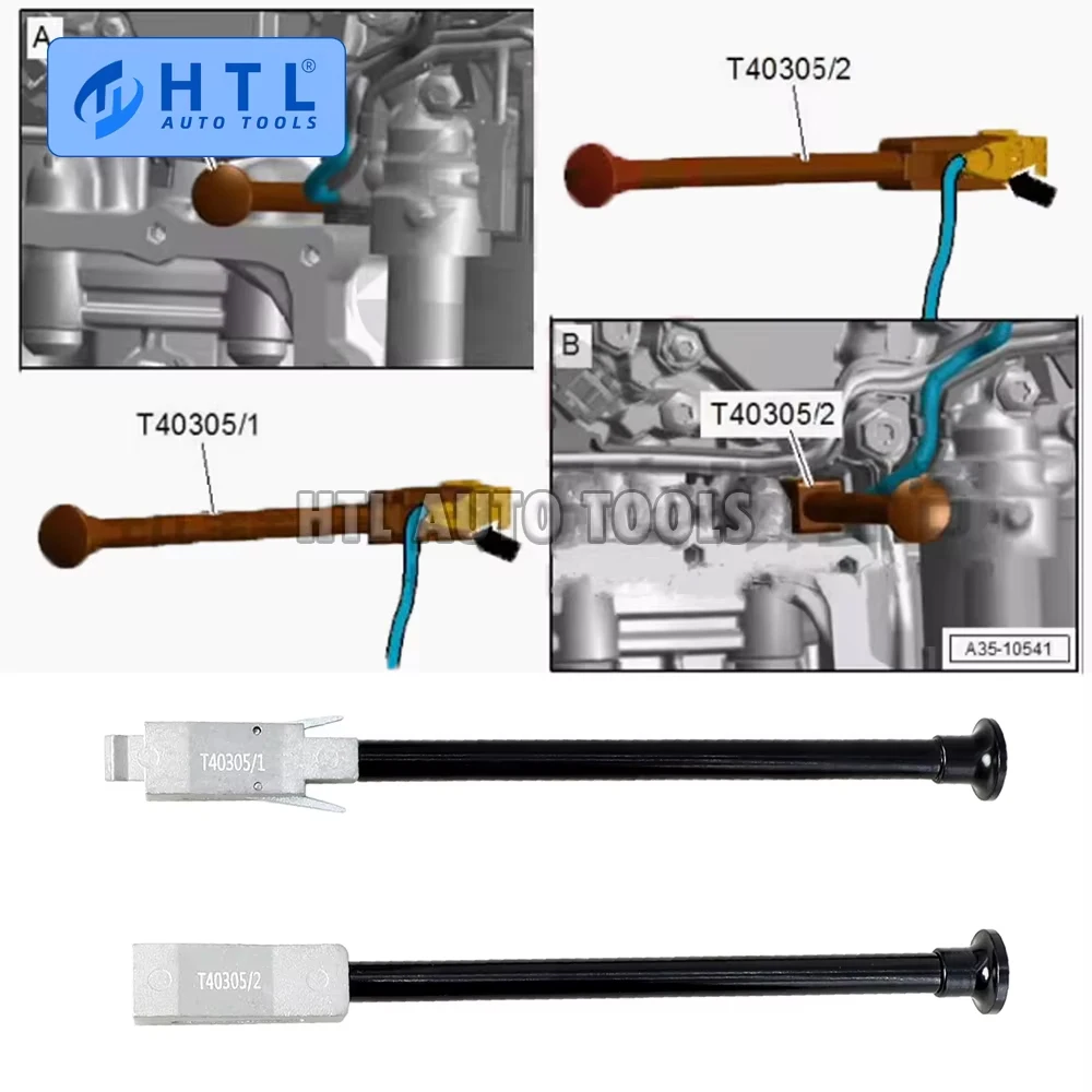 

Audi A4L 0CK Dual Clutch Gearbox Connection Point Removal Tool T40305 for B9 Models