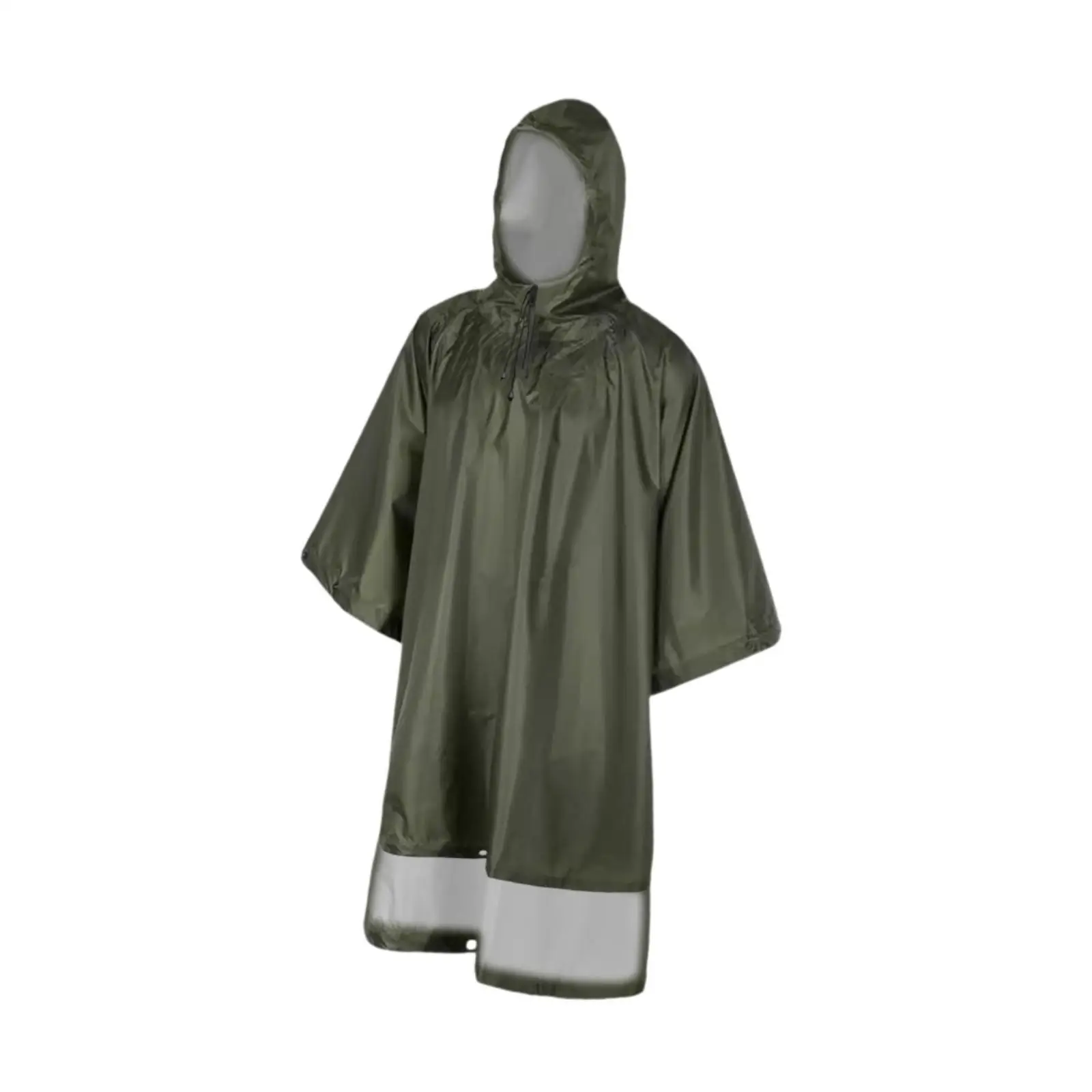 

3 in 1 Rain Poncho with Hood Men Women Reusable Water Resistant Rain Jacket for Fishing Camping Travel Sporting Event Outdoor