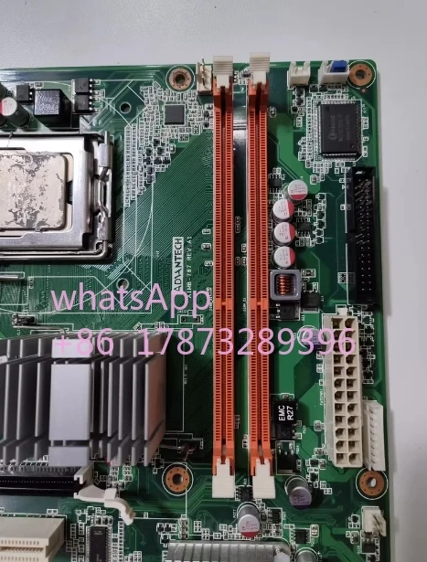 Second-hand, industrial computer dual network interface card main board AIMB-767G2 AIMB-767 REV. A1 test function is normal