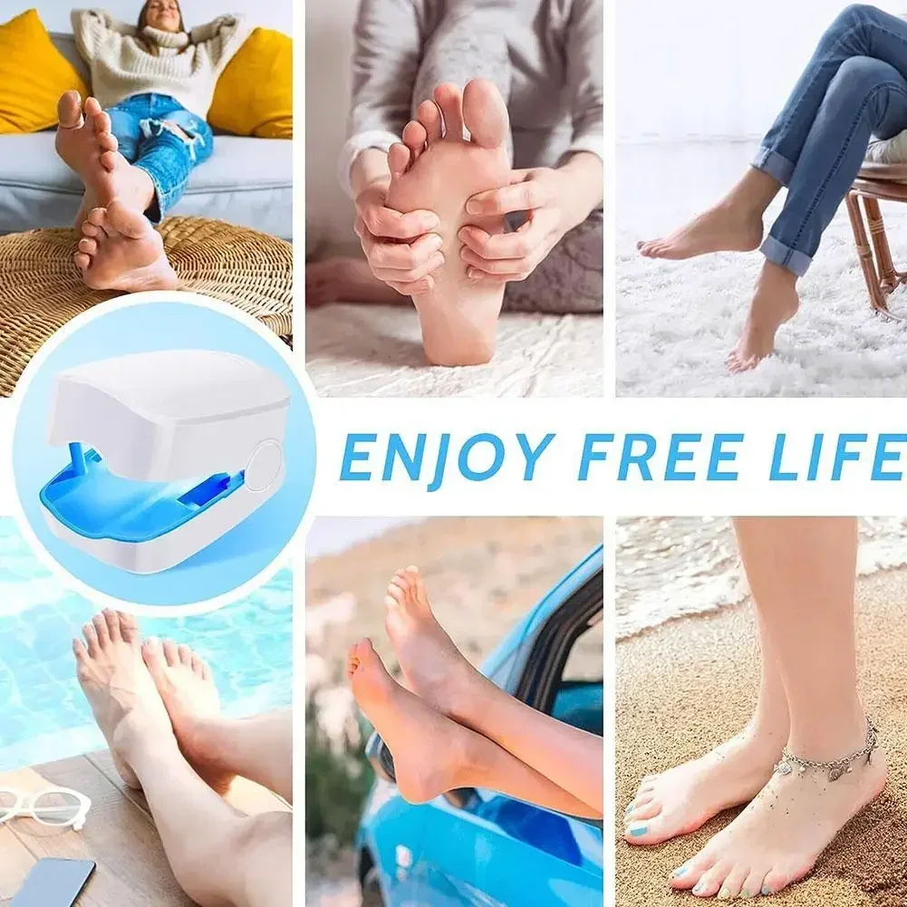 손톱 곰팡이에 관한 전문 서적, 휴대용 레이저 기기, 회색, 보조 도구, 광선 요법 램프