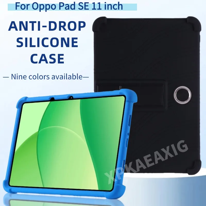 

For Oppo Pad SE 11 inch Case Tablet Shockproof Cover for OPPO Pad SE 11 Soft Silicon Stand Protective Shell