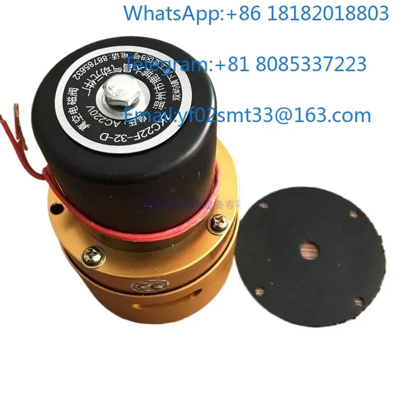 Pneumatic Air Control Valve ZKC22F-32-D Two Position Two Way Vacuum Solenoid Vent Valve