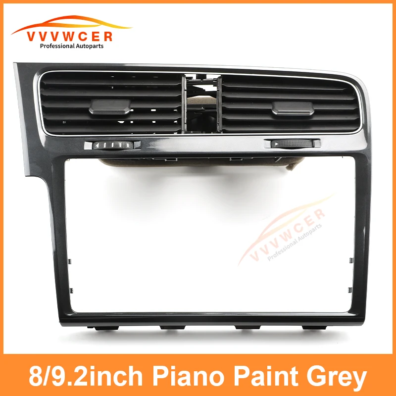 

Original Air Conditioner Vent Outlet For Volkswagen VW Golf 7 MK7 7.5 MK7.5 LHD Center Console Air Vent Panel Decor Radio Trim
