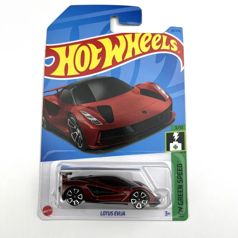 

2023-84 Hot Wheels Cars LOTUS EVIJA 1/64 Металлическая литая модель Коллекция игрушечных транспортных средств