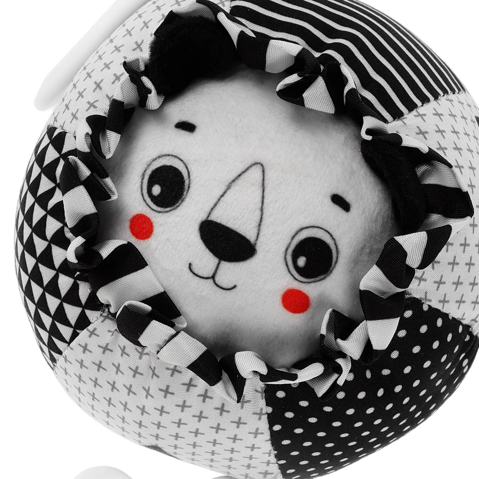 아기 조기 교육 손잡이 공 사자 모양 부드러운 섬유 감각 자극 딸랑이 태그 유모차 하이체어 배밀이 시간 유아용 잡기 공