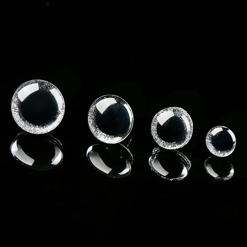 20pcs/10pairs High Quality 8 Colors Eyes Crafts Eyes with Washer 10mm Glitter Crystal Eyes Plastic Parts DIY Accessories