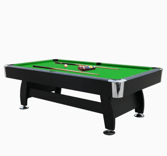 

2-in-1 Marble Pool Table Tennis Table Standard Commercial Eight for Adults American Black for Conference Snooker Billiard Tables