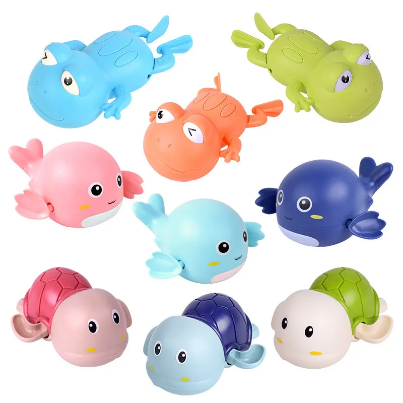 Baby Bath Toys For Children Children and babies playing with water baby turtles swimming and water toys