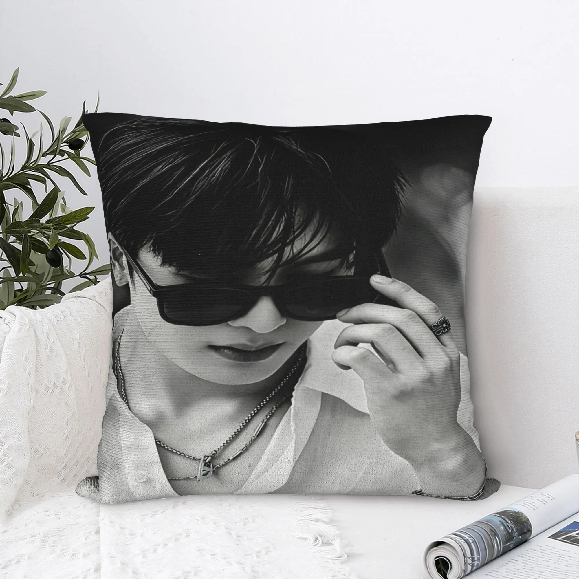 Pillow Cover JASP.ER Group  Novelty Pillow Case For Sofa Bedroom Home Decor Pillowcases