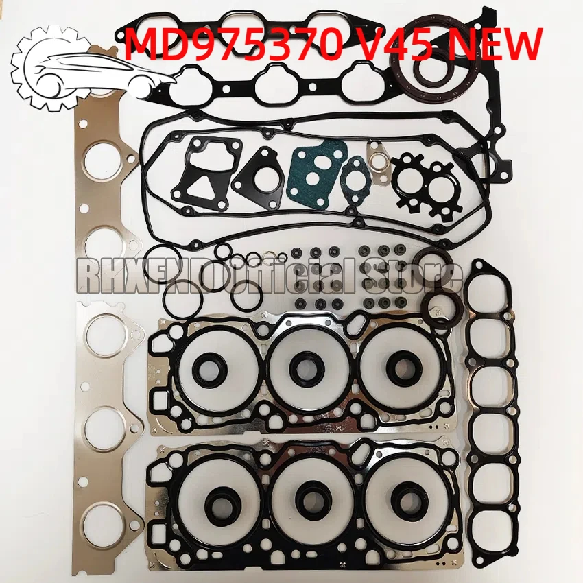 

6G74 V45 Overhaul Rebuilding Gasket MD975370 Seal Kit For Mitsubishi SHOGUN II 3.5 24V V3W, V2W, V4W V6 V25W V45W MD972341