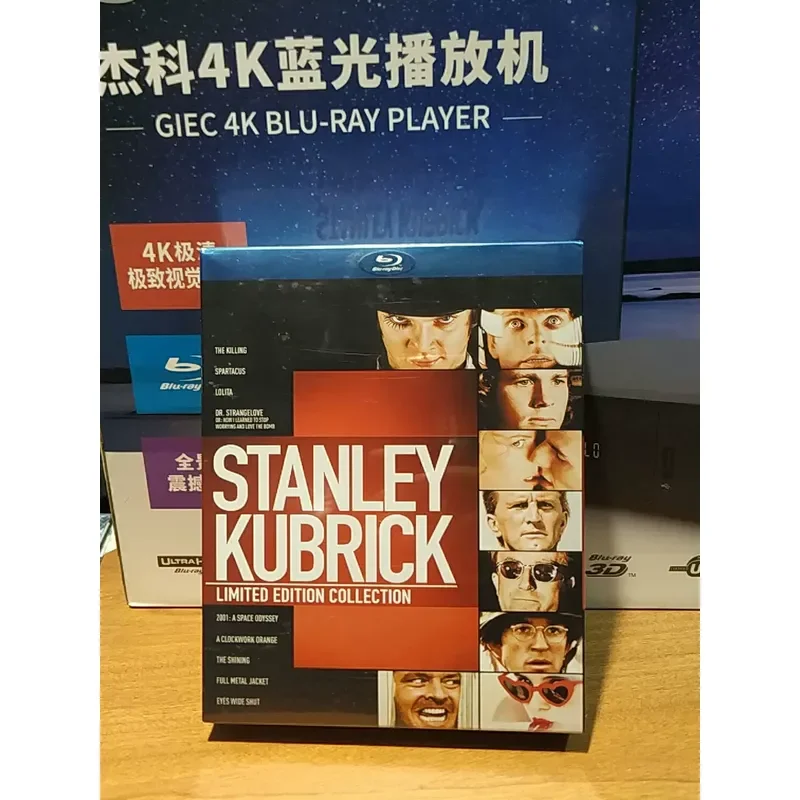 Stanley Kubrick Directed Film Series Brand Model Blu-ray Disc Unopened Used