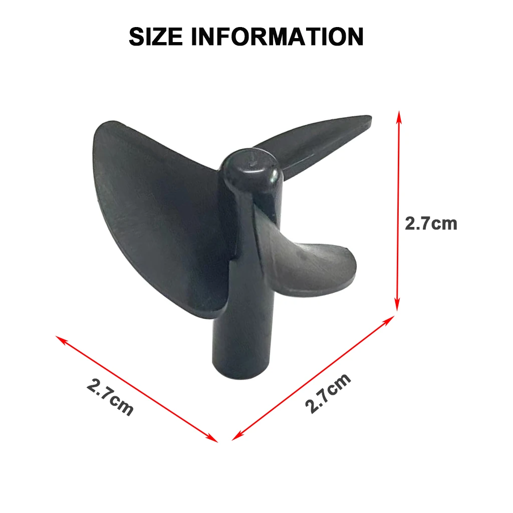 4 Stuks 3-Blade Propeller Voor Flytec V500 Flytec 2011-5 Elektrische Rc Visaas Boot Rc Onderdelen vooruit En Achteruit Propeller 2Pairs