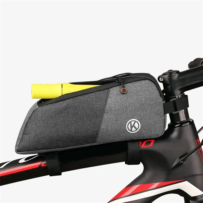 Bicycle Bag Frame Front Top Tube Large Capacity Waterproof MTB Bike Triangle Pouch Phone Case Beam Pack Cycling Accessories