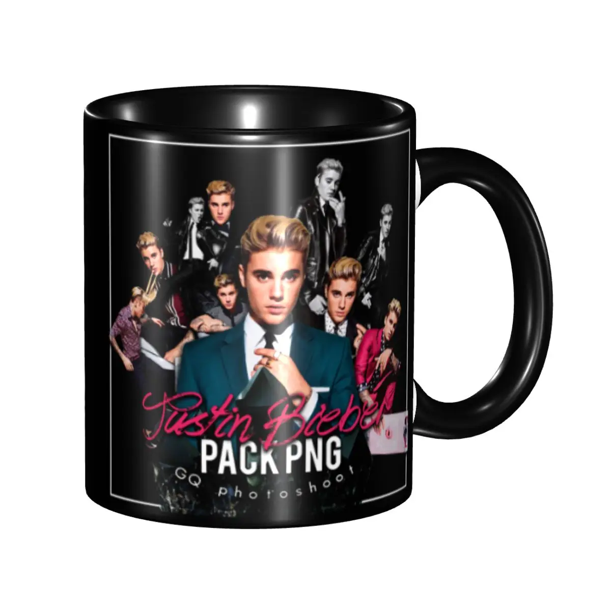 

Personalized Justin Bieber Coffee Mug DIY Canadian Singer And Songwriter Ceramic Milk Tea Cup