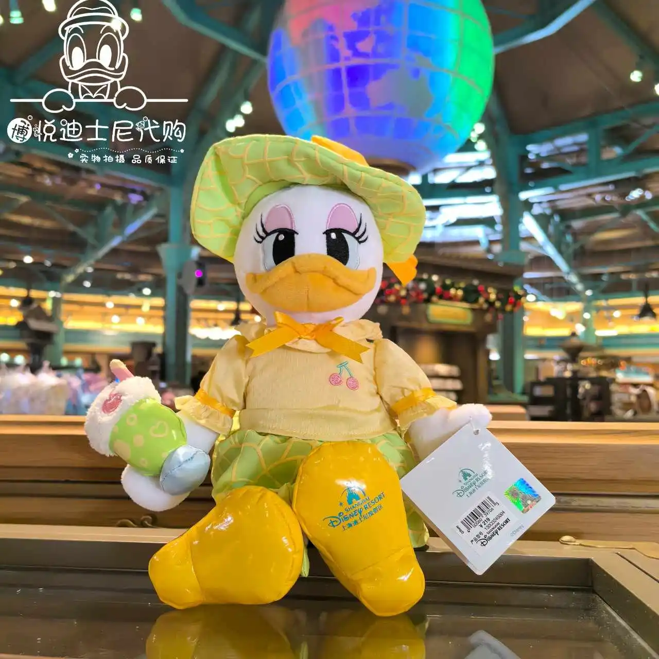 Disney Soft Plush Doll Key Chain Summer Doll Series Mickey Minnie Donald Duck Daisy Chitty Cartoon Peripheral Kawaii Toy ﻿