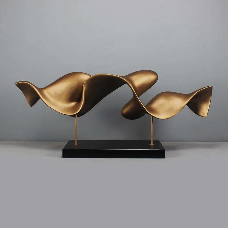 

FRP sculpture large ornament abstract artwork decoration modern villa model room living room soft decoration