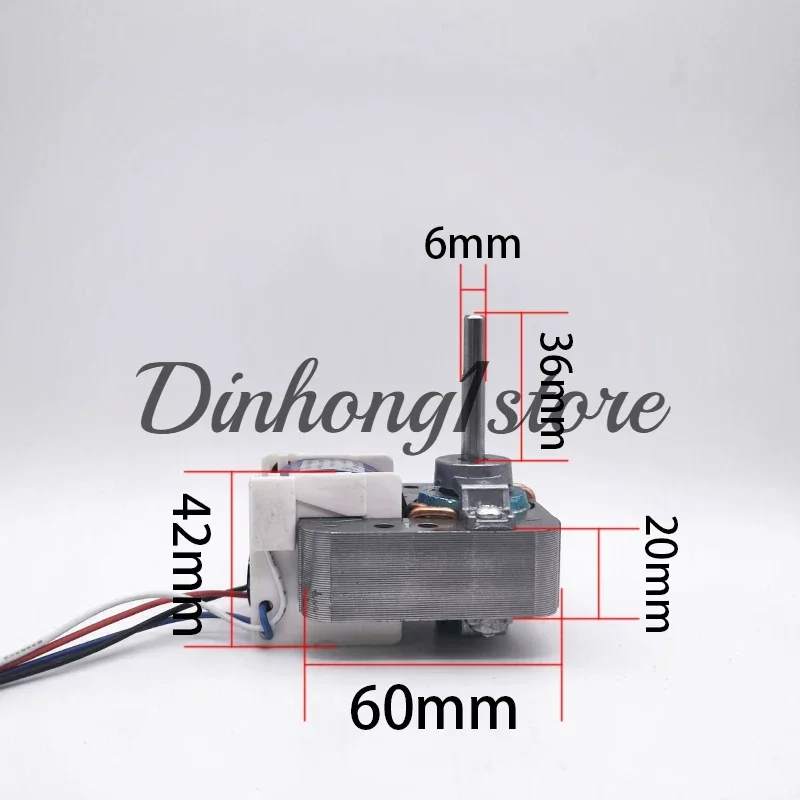 YJ60-20 universal cover pole asynchronous motor miniature circulating fan motor 220V motor