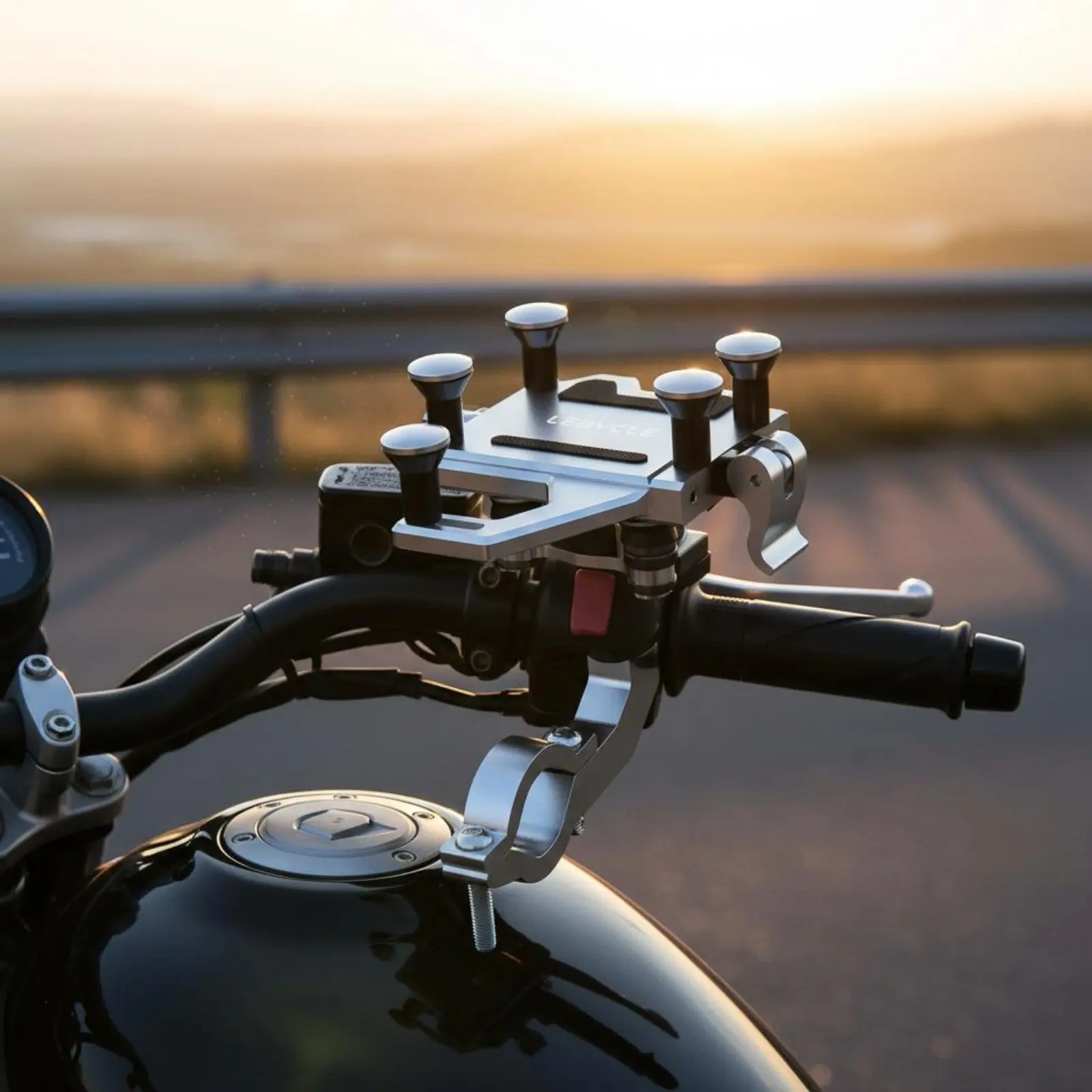 

Cycle Phone Bracket Waterproof Bike Phone Holder Transport Gear Stable Grip Vehicle Accessory Tool-No-Tools-Required