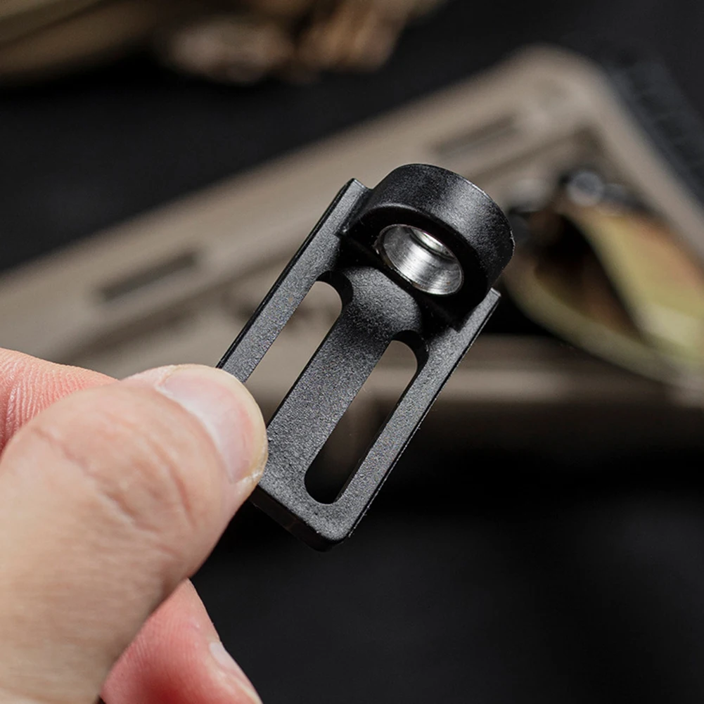 อะแดปเตอร์แปลงสลิงแบบ 2 ต่อ 1 สำหรับติดตั้งแบบ QD หมุนได้ ใช้งานง่าย พกพาสะดวก อุปกรณ์เสริมสำหรับการล่าสัตว์