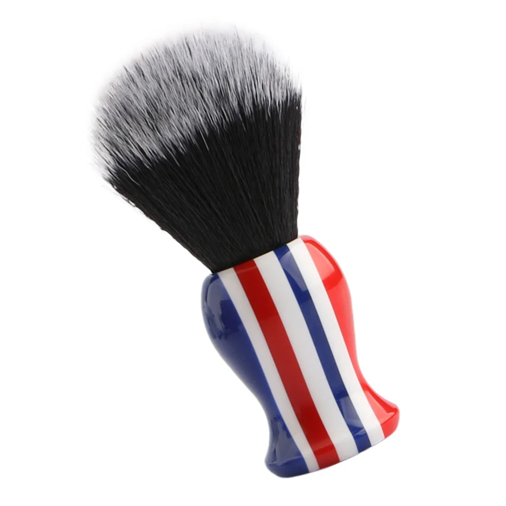 

Nylon Bristle Beard Brush for Men Soft Fur Shaving Grooming Tool Mustache Handle Exquisite Craftsmanship