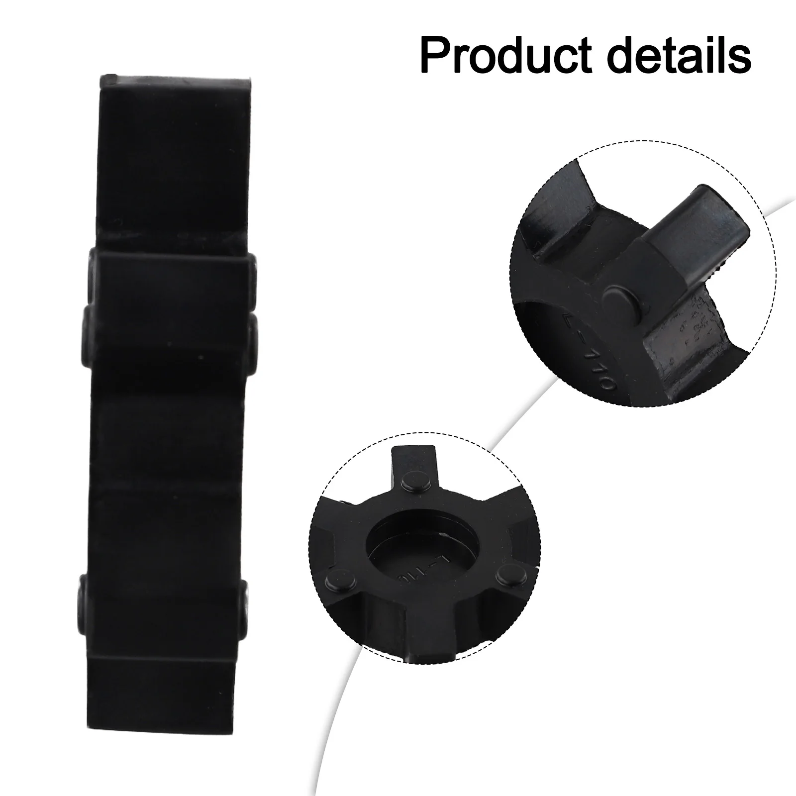 Flexible Coupling Insert Lovejoy L110 Insert Enhanced Stability Flexibility And Durability For Lovejoy L-Jaw Coupling