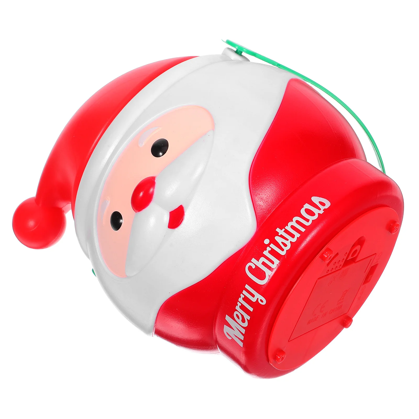 

Рождественское ведро для конфет, тематическая Санта-Клауса, светящееся пластиковое ведро для хранения лакомств, декор для праздничной вечеринки, детская банка для закусок, зимнее напиток