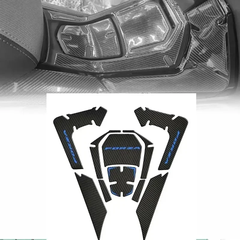 

For Honda Nss350 Forza300 125 20-23 Motorcycle Sticker Gasoline Fuel Knee Grip Side Tracion 350 Tank Pad Protector