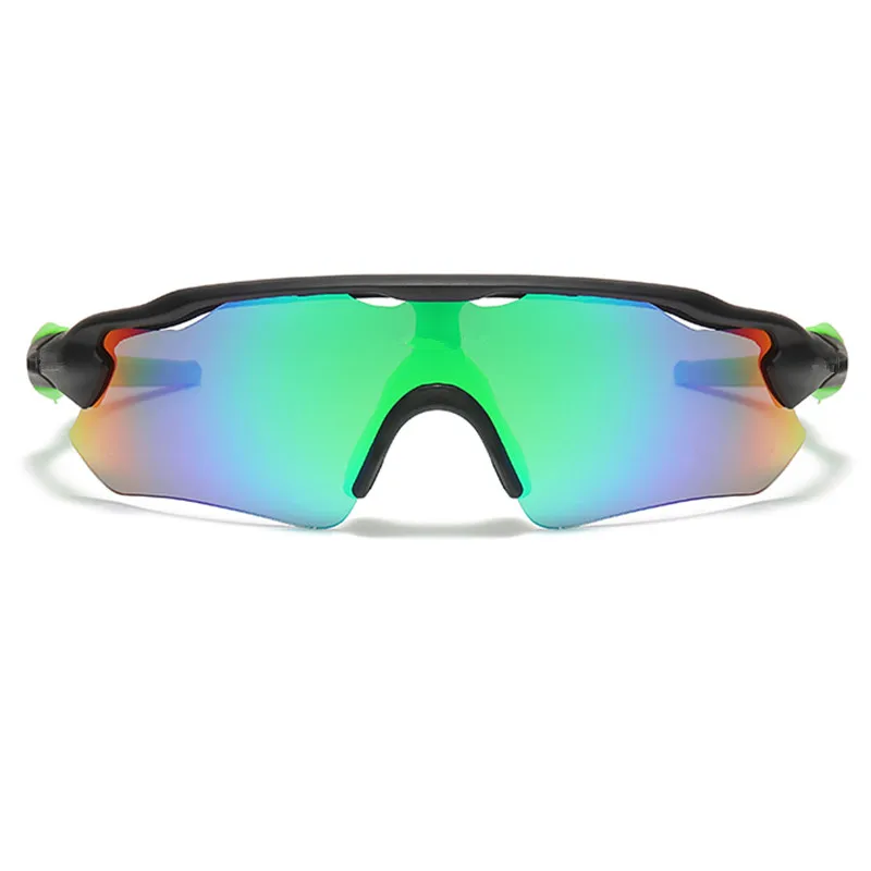 Occhiali da sole da uomo di marca occhiali da sole sportivi a specchio antiriflesso dal Design maschile occhiali da sole da guida a mezza montatura per uomo UV400 Gafas