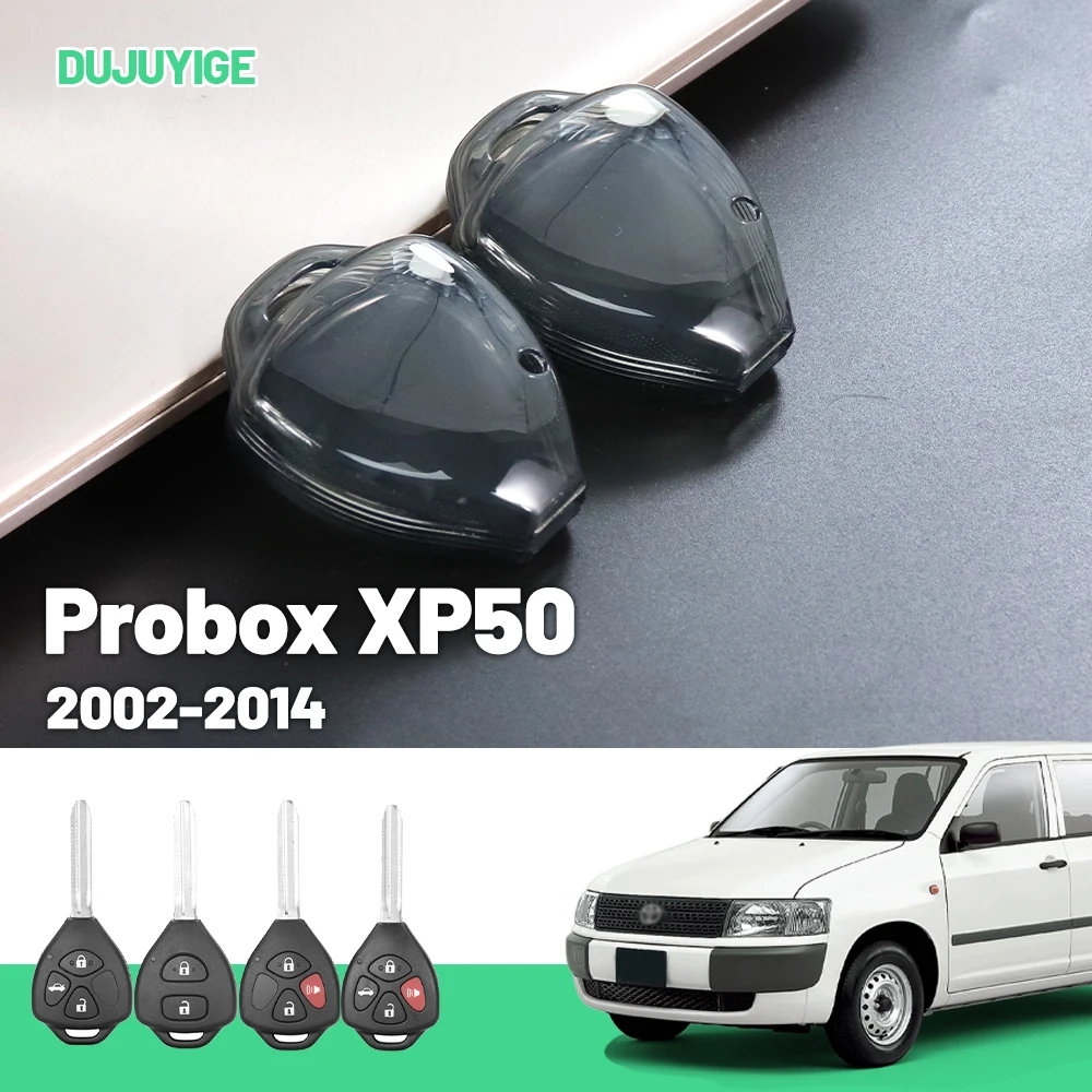 

Clear TPU Car Key Case For Toyota Probox XP50 2002-2014 Key Fob Cover Protector Shell Auto Accessories 2003 2004 2005 2006 2007