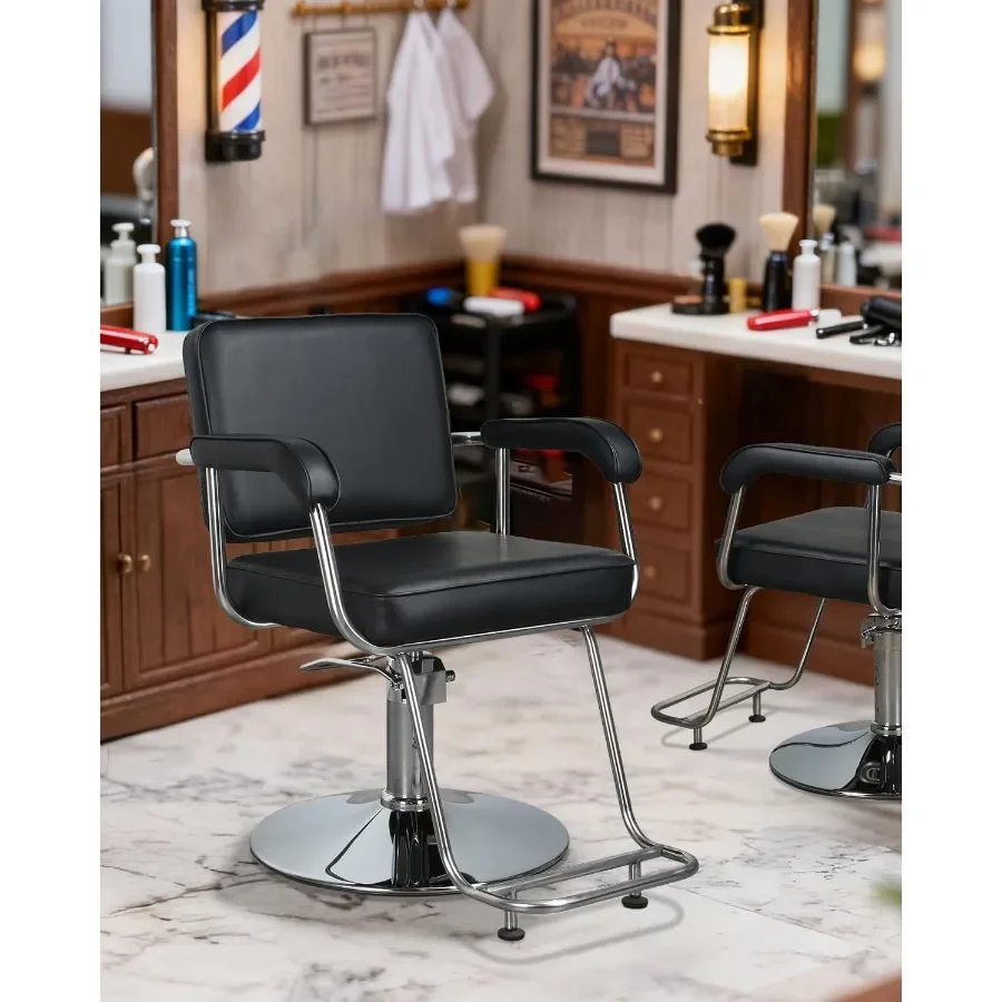 Salon Chair for Hair Stylist, Hydraulic Hair Salon Chair