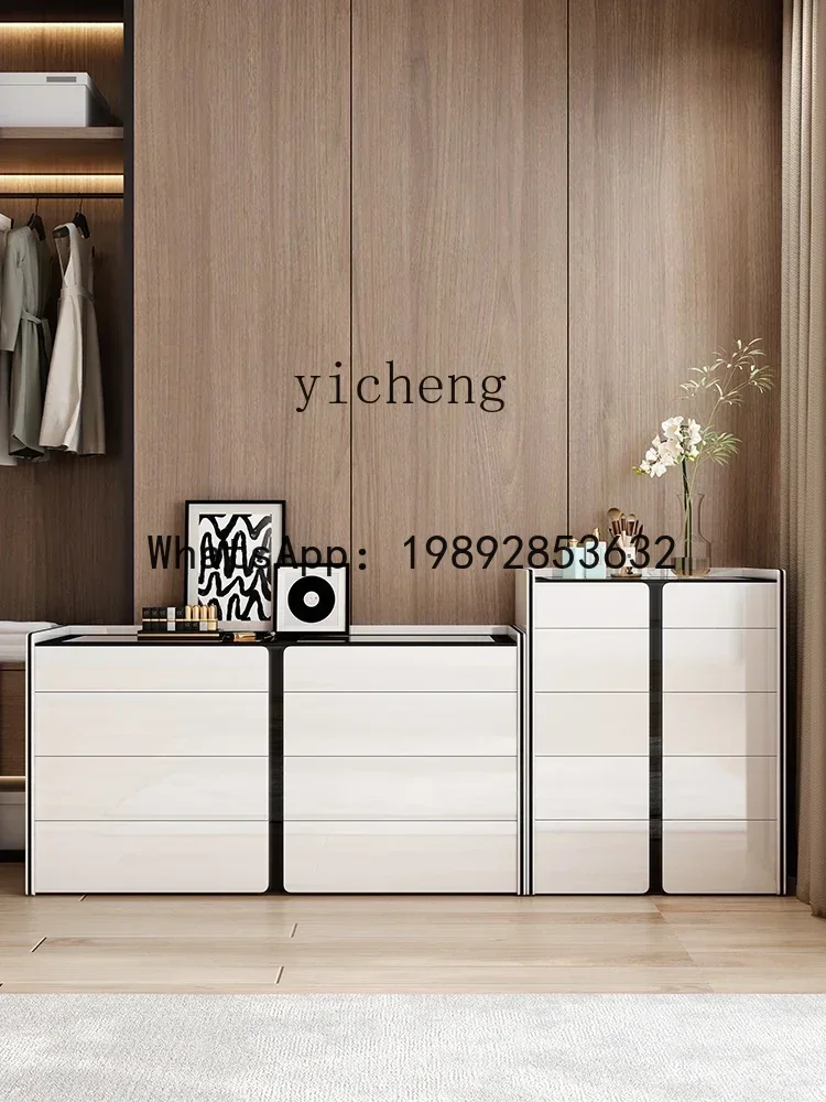 

G1 light luxury chest dresser integrated master bedroom bedside storage cabinet combination makeup table