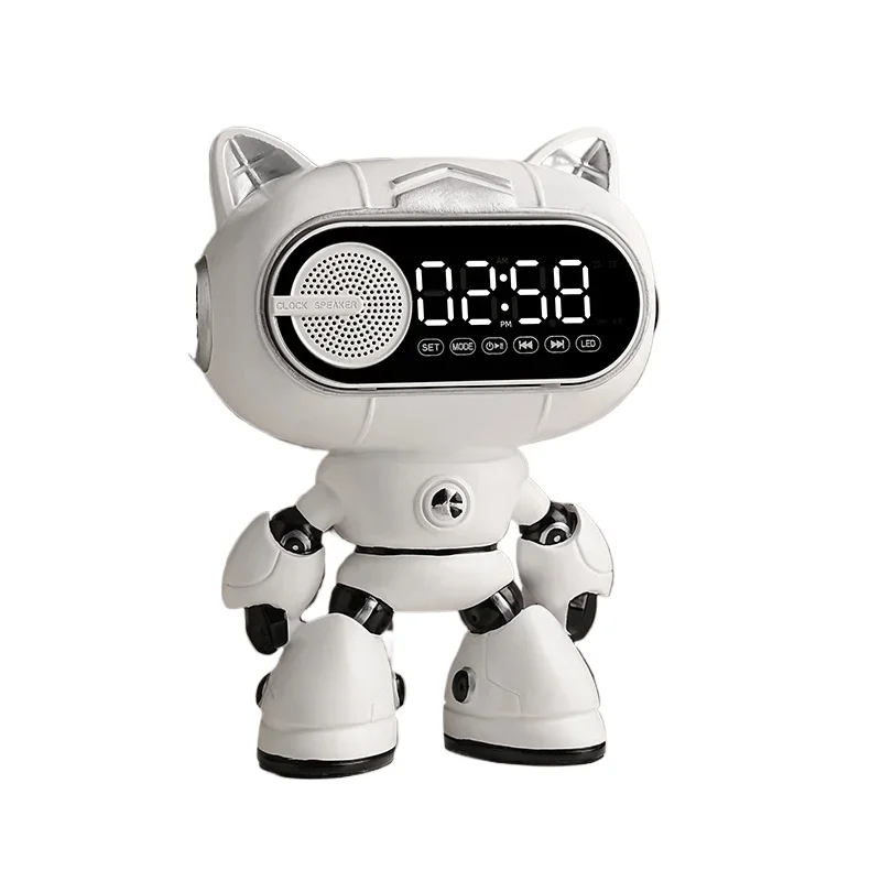 

Механические креативные часы с котом, украшение для дома, спальни, прикроватная тумбочка, простой будильник, орнамент, подарок