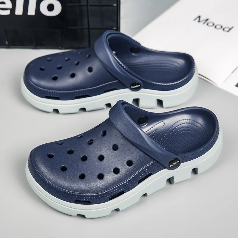 Men EVA Slippers Bathroom Beach Indoor Non Slip Comfortable High Quality Women Sandals Cute House Summer Orginal Design Casual image 4